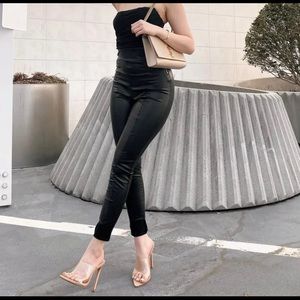 ASOS Black Leather Pants